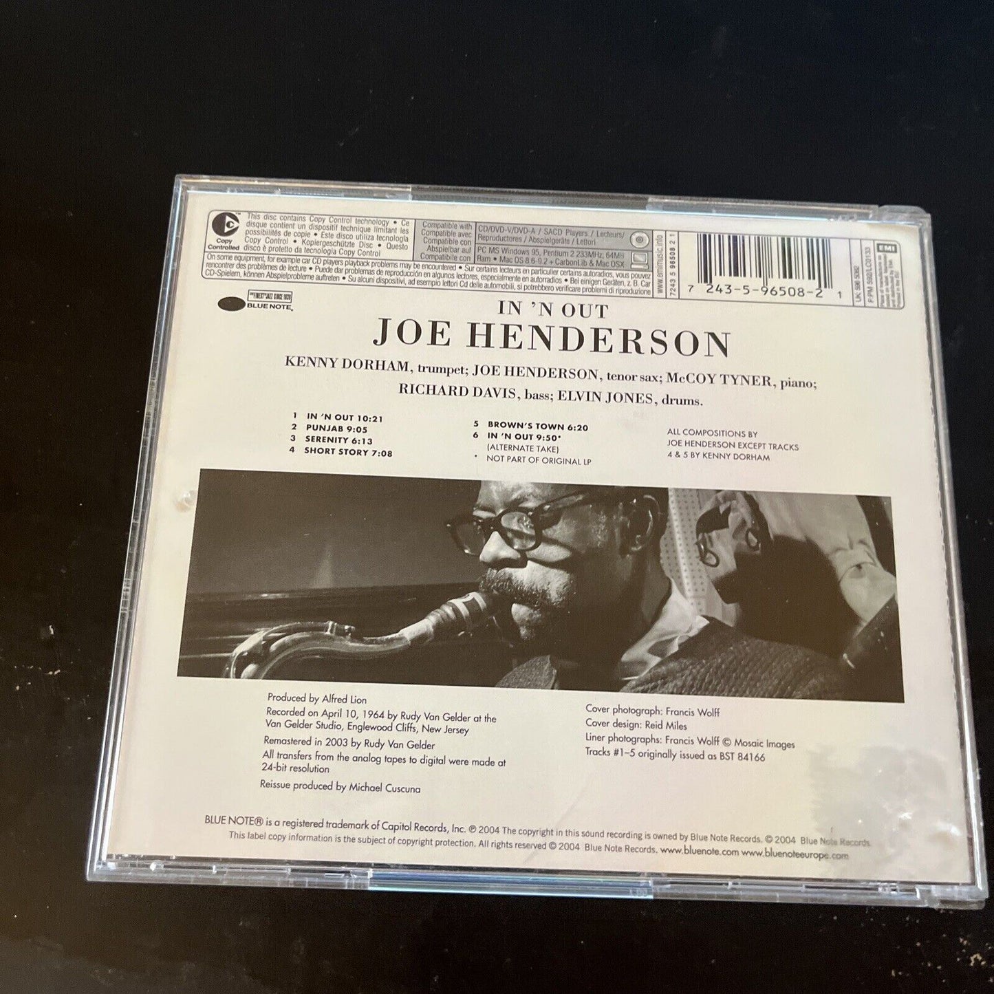 Joe Henderson - In 'N Out (CD, 2004)