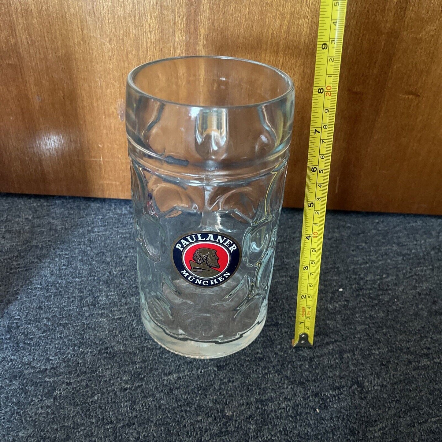 Adelaide Crows Beer Stein Large Size & Paulaner Munchen 1L