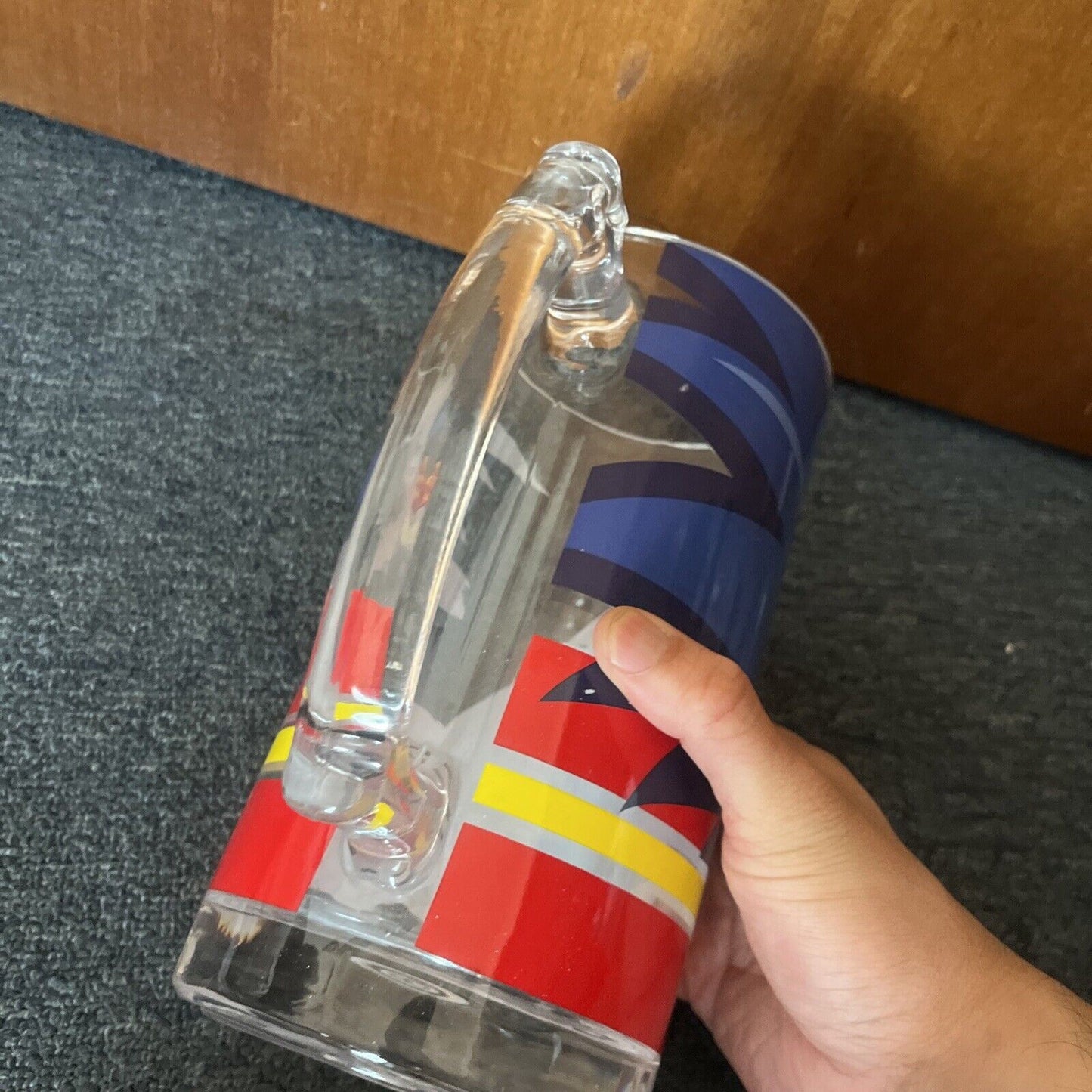 Adelaide Crows Beer Stein Large Size & Paulaner Munchen 1L