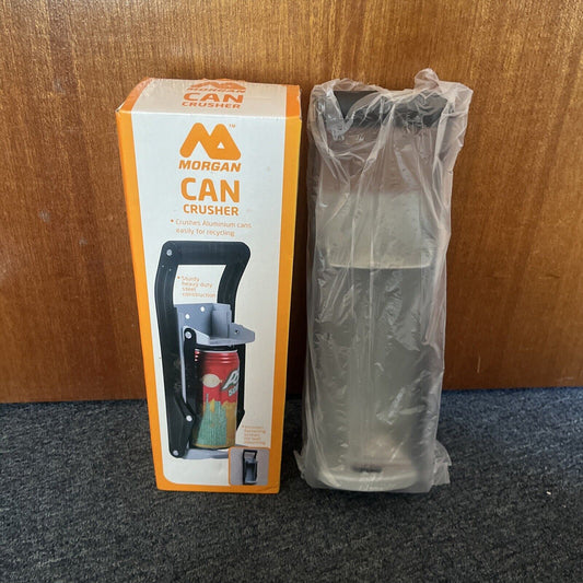 *New* Morgan Can Crusher Heavy Duty Aluminum Bottle Opener Recycling Beers Cans