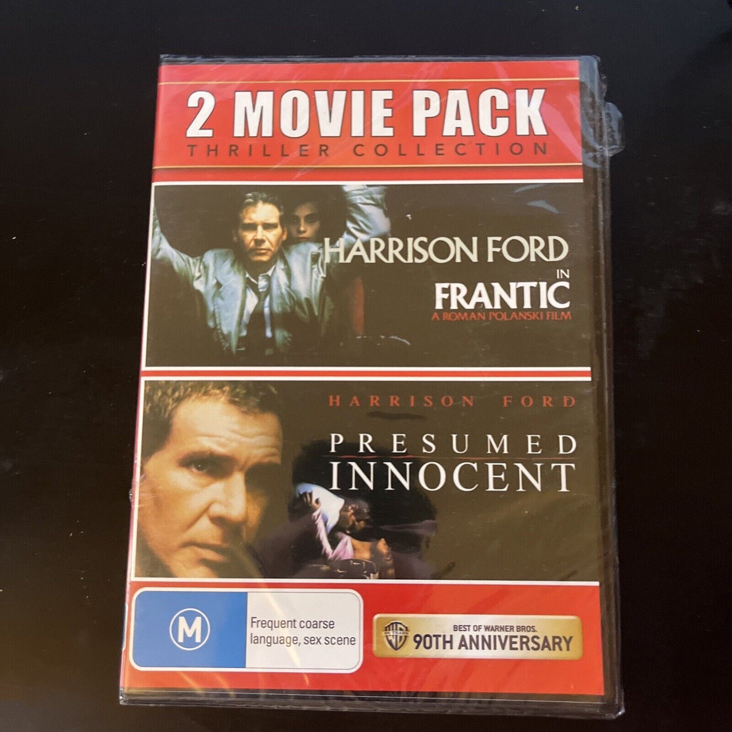 *New Sealed* Presumed Innocent / Frantic (DVD, 1990, 2-Disc) Region 4