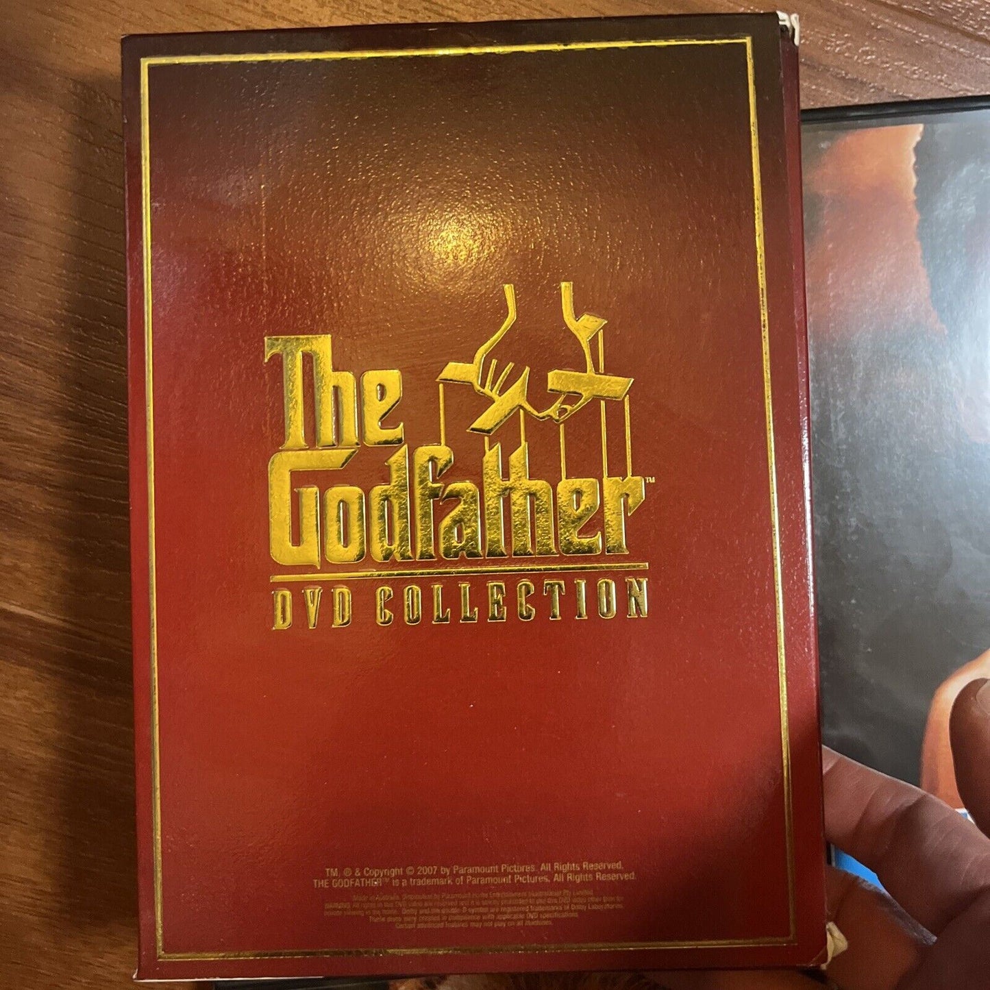 The Godfather 1,2,3 DVD Collection (DVD, 1990, 4-Disc) Marlon Brando Region 4