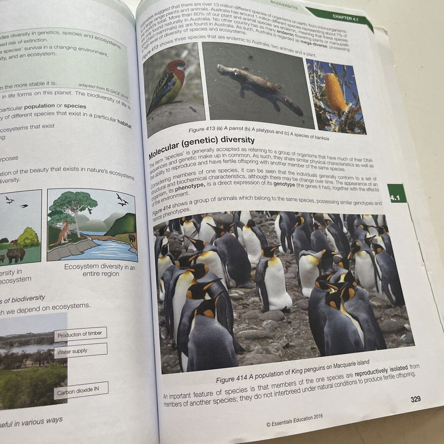 Biology Combined Workbook Topics 1-4 First Edition 2016