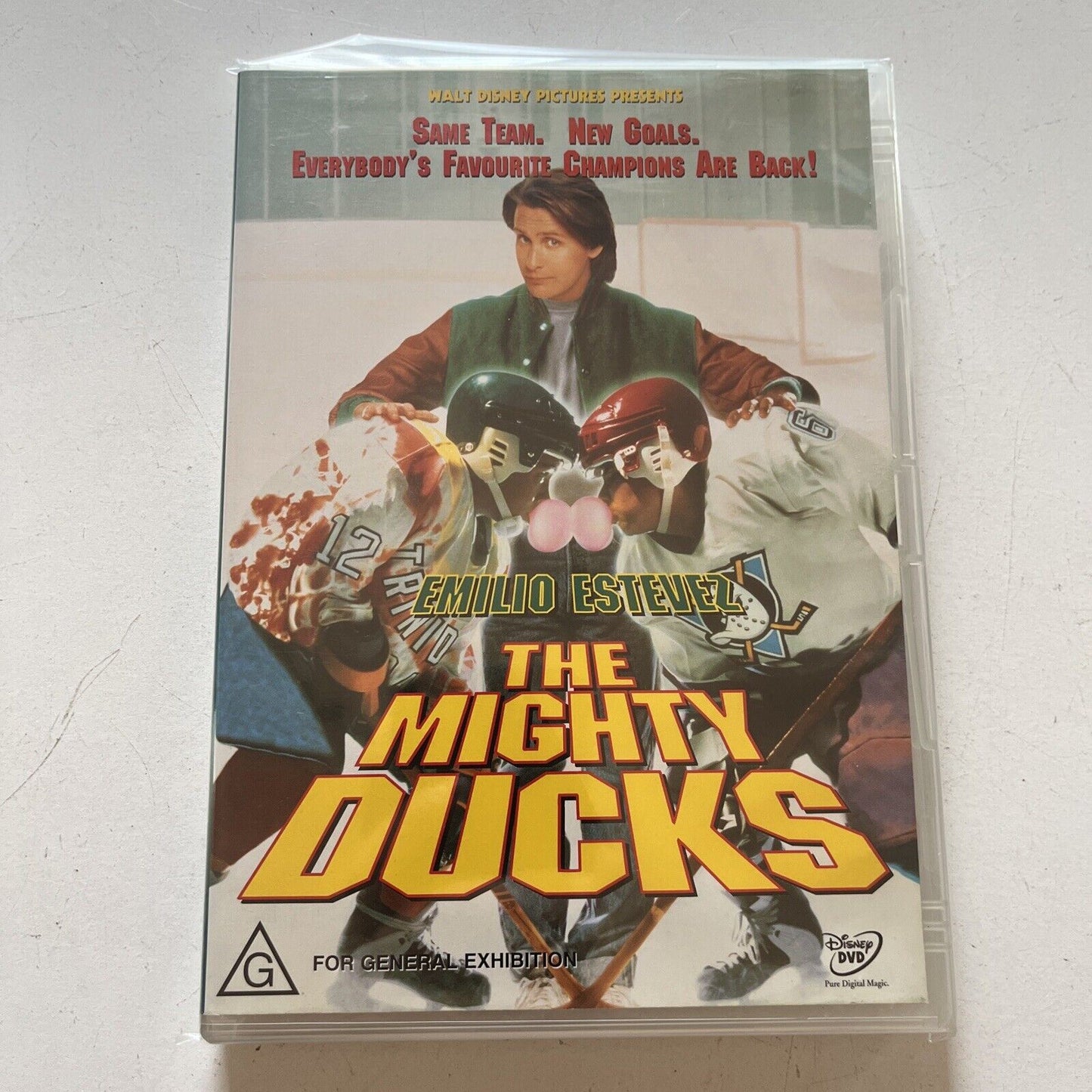 The Mighty Ducks (DVD, 1994) Emilio Estevez NEW Region 4