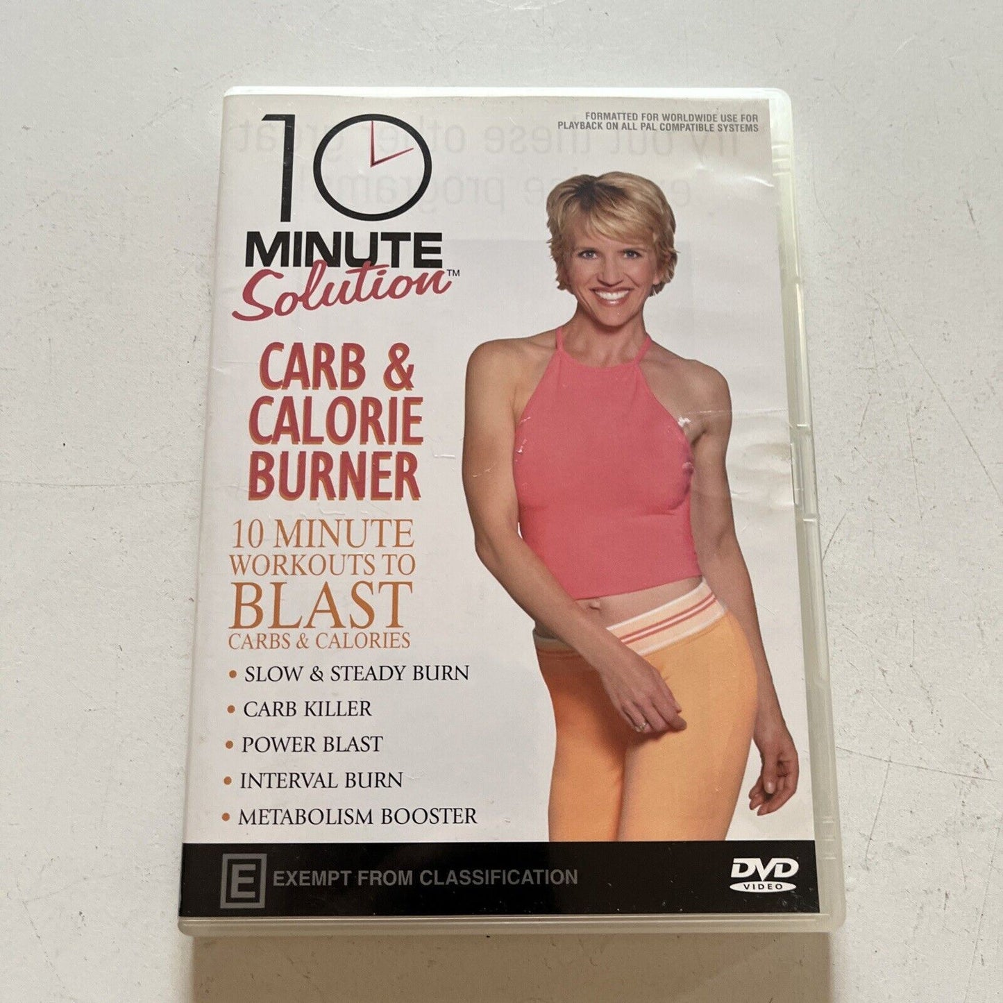 10 Minute Solution - Carb & Calorie Burner (DVD) Michelle Dozois All Regions