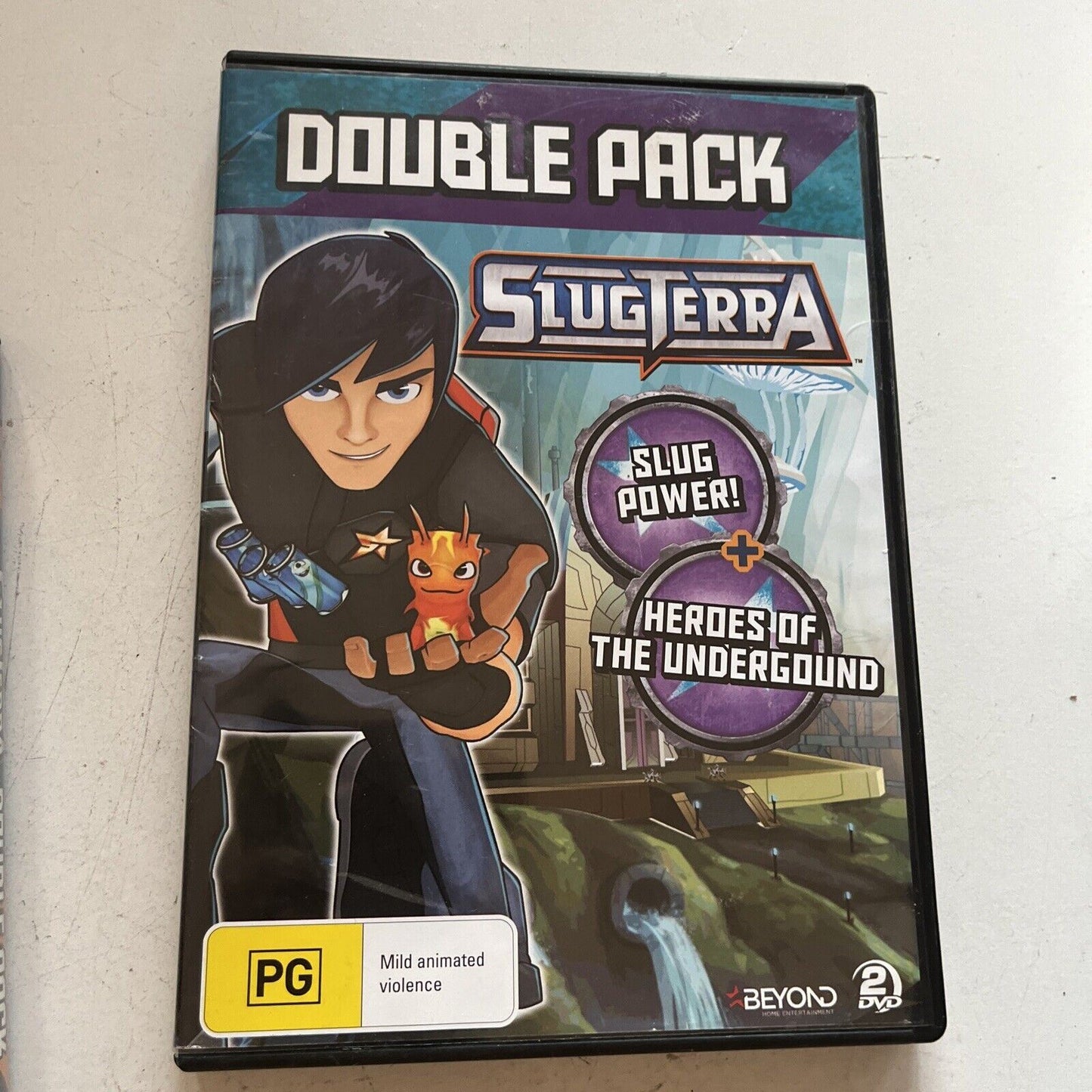 Slugterra Double Pack Bundle 4 Disc set Region 4 DVD