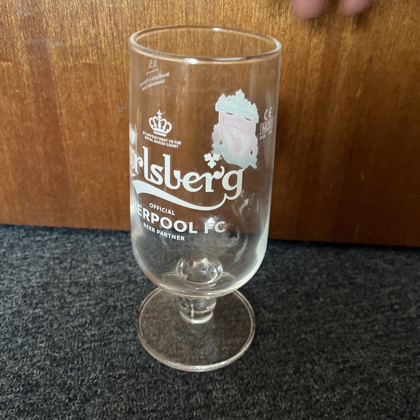 Carlsberg Liverpool Football Club Beer Glass 500mL