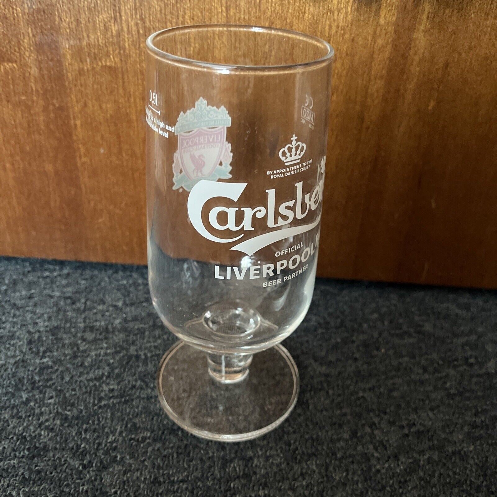 Liverpool champions carlsberg store glass