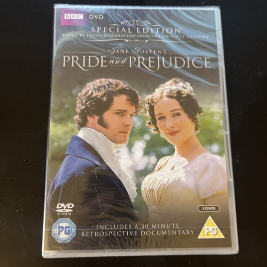 *New Sealed* Pride and Prejudice - Special Edition BBC (DVD, 1995) Region 4 &2