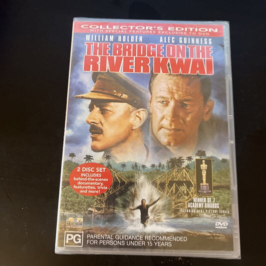 *New Sealed* The Bridge On The River Kwai (DVD, 1957, 2-Disc) Region 4