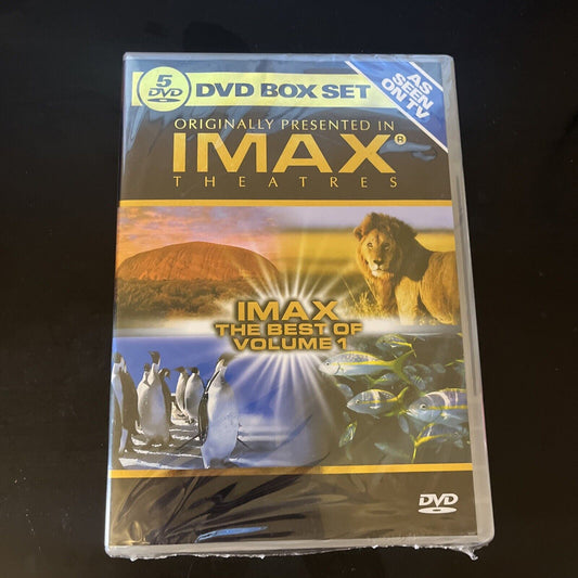 IMAX The Best Of Volume 1 - 5 Movies (DVD, 5-Disc) All Regions NEW