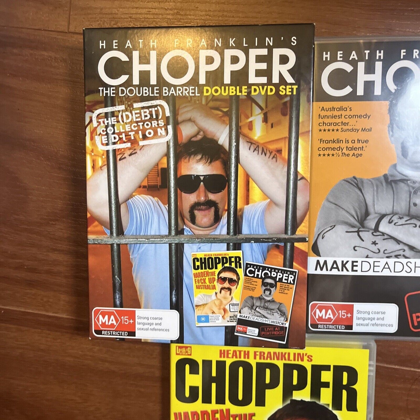Heath Fanklin's Chopper - Double DVD Set (DVD, 2-Disc) Region 4