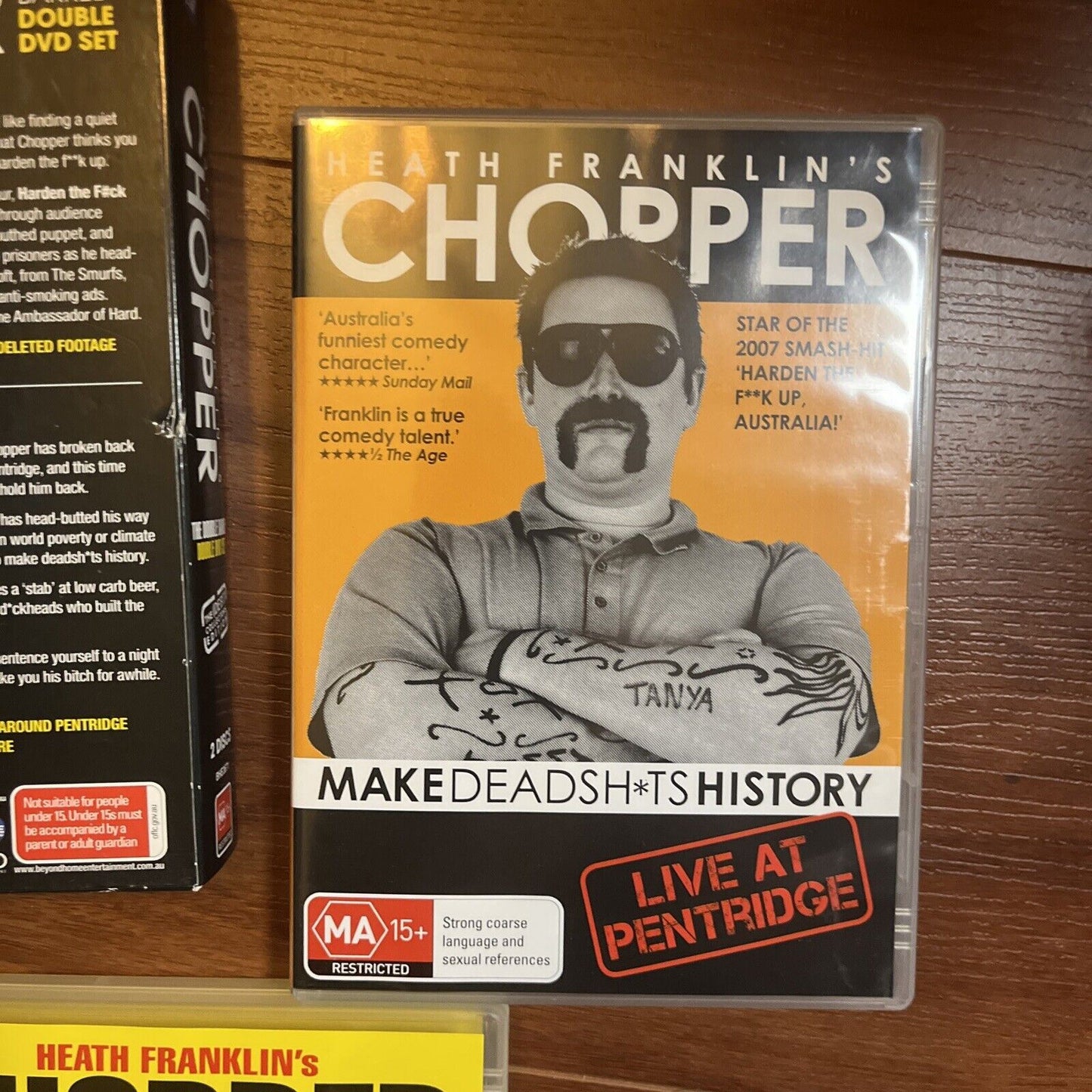 Heath Fanklin's Chopper - Double DVD Set (DVD, 2-Disc) Region 4