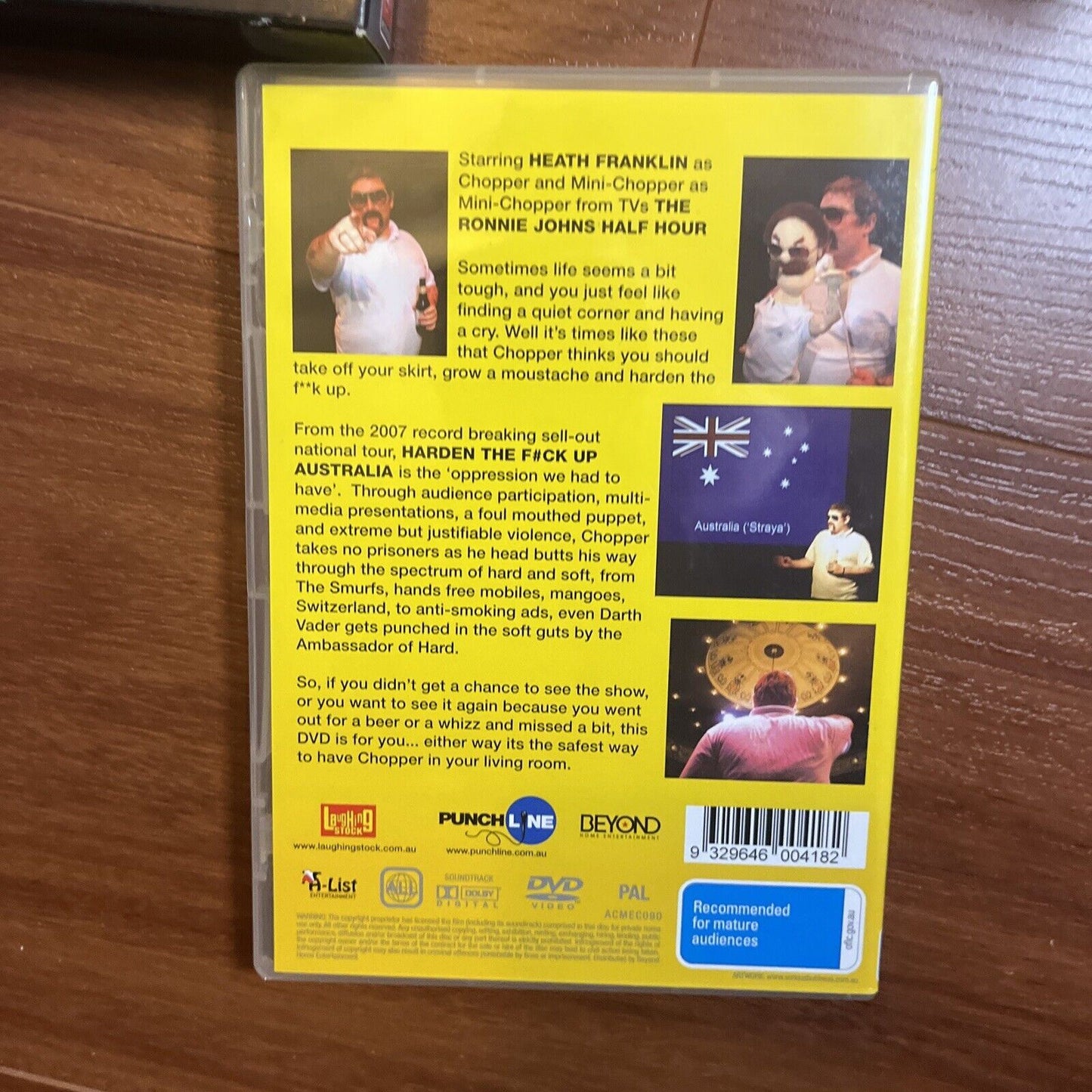 Heath Fanklin's Chopper - Double DVD Set (DVD, 2-Disc) Region 4