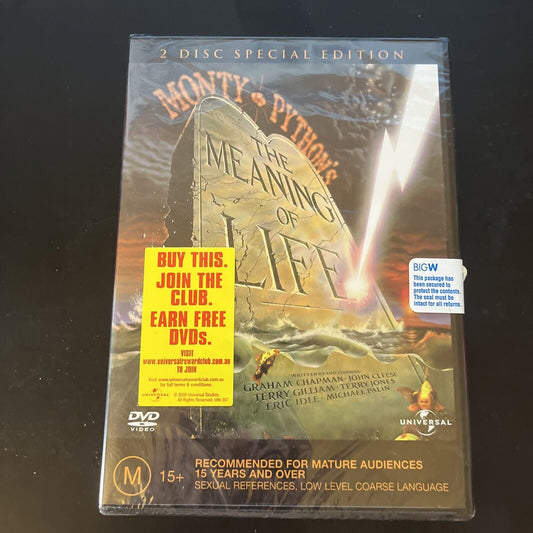 *New Sealed* Monty Python's The Meaning Of Life - Special Ed (DVD, 1983) Region4