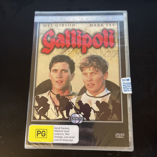 *New Sealed* Gallipoli (Special Edition, DVD, 1981) Region 4