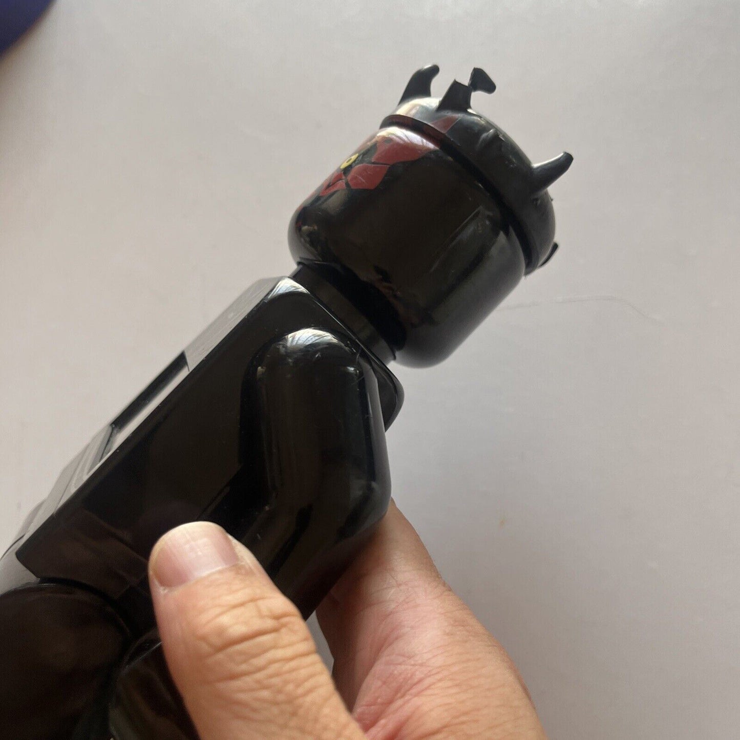 Lego Star Wars Darth Maul Minifigure Clock 2012 9" 9005596