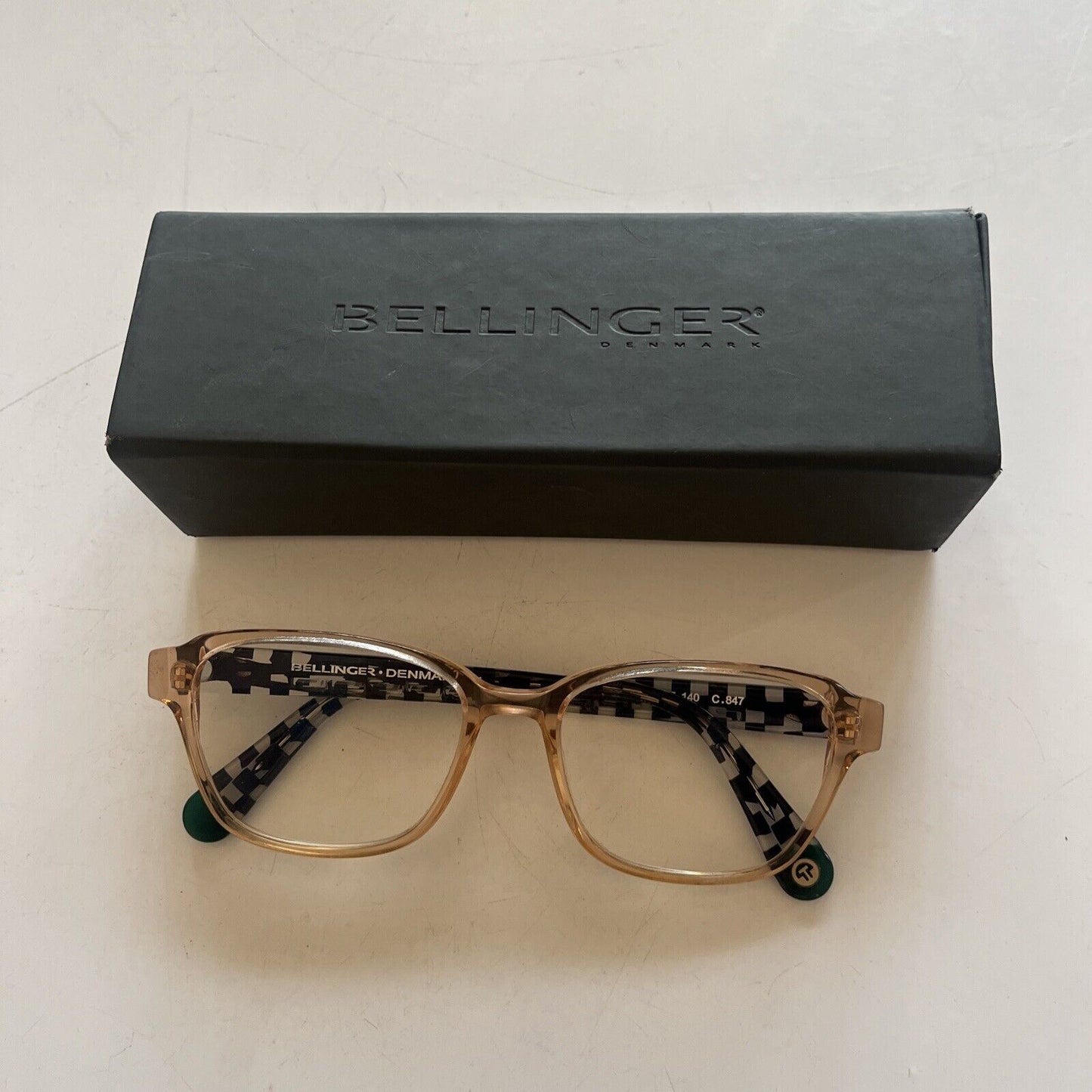 Bellinger Denmark Eyeglasses Greek 100 51/17 140 C.847