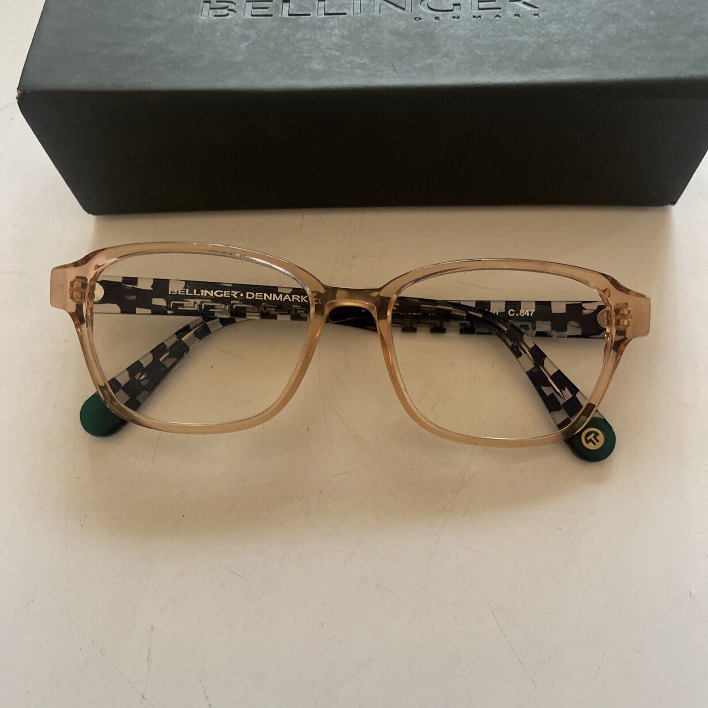 Bellinger Denmark Eyeglasses Greek 100 51/17 140 C.847