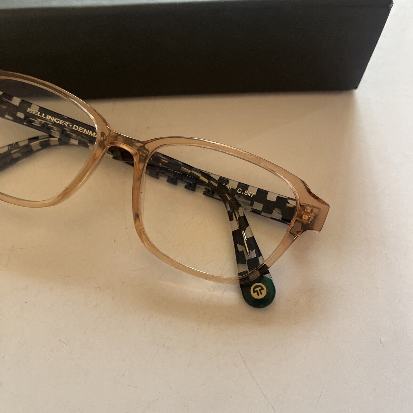 Bellinger Denmark Eyeglasses Greek 100 51/17 140 C.847