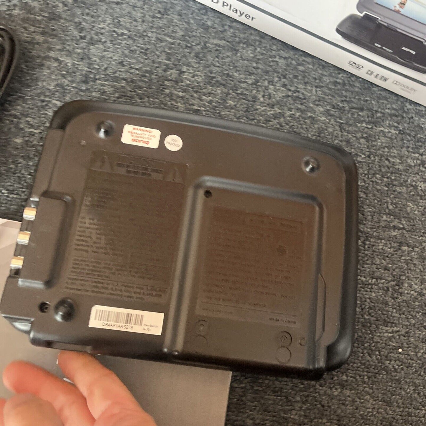 Sonic 7" Portable DVD Player PD70