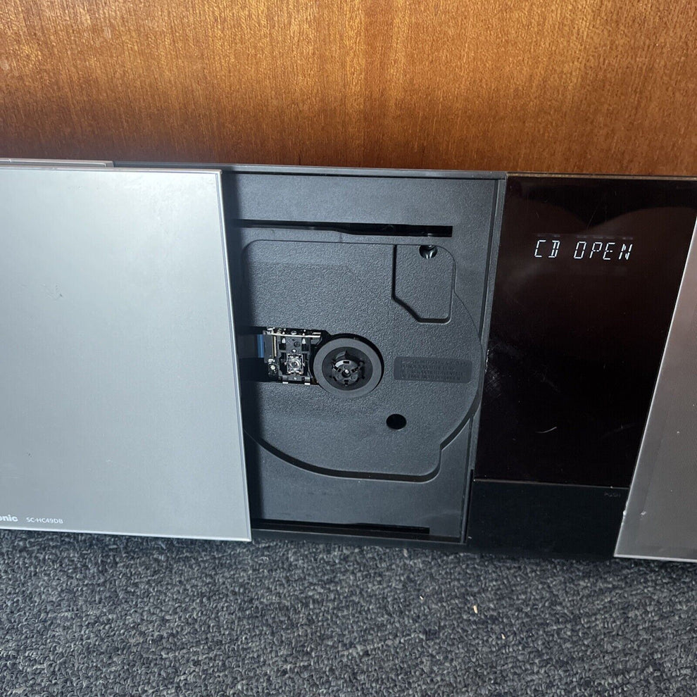 Panasonic SC-HC49DB Micro Hi-fi System CD Player DAB+ Digital Radio Bl ...
