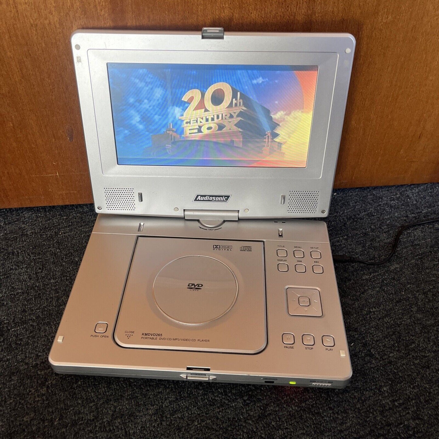 Audiosonic 9" Portable DVD Player KMDVD265