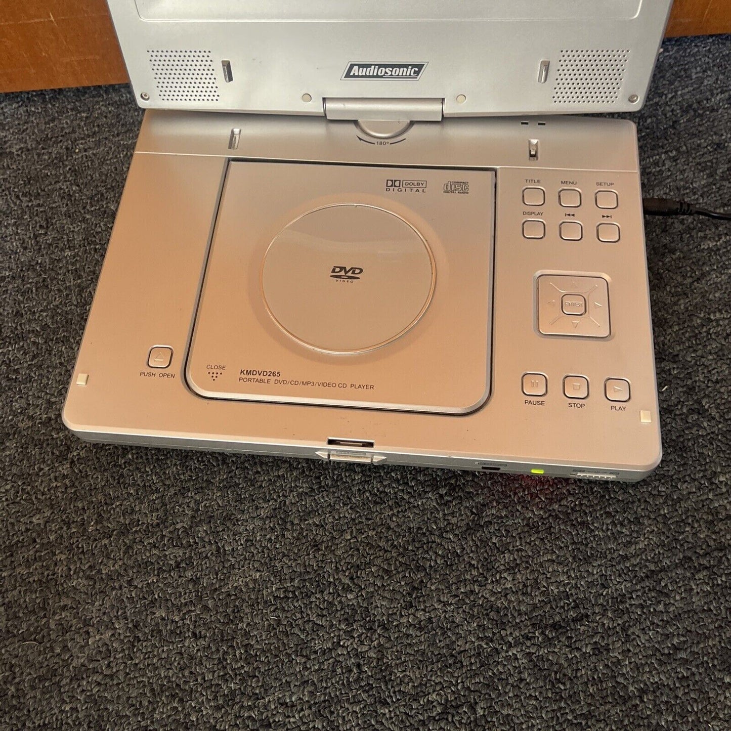 Audiosonic 9" Portable DVD Player KMDVD265