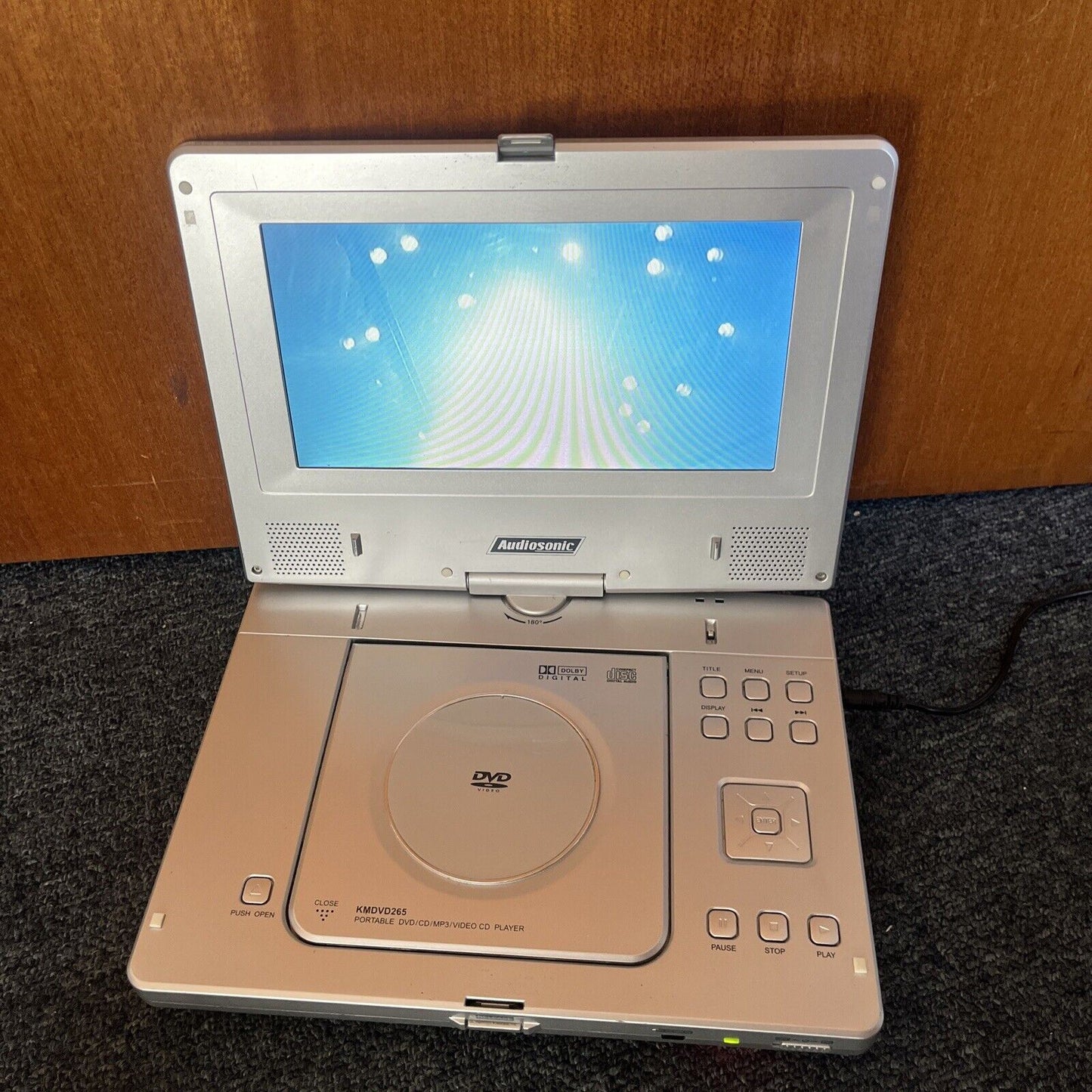 Audiosonic 9" Portable DVD Player KMDVD265