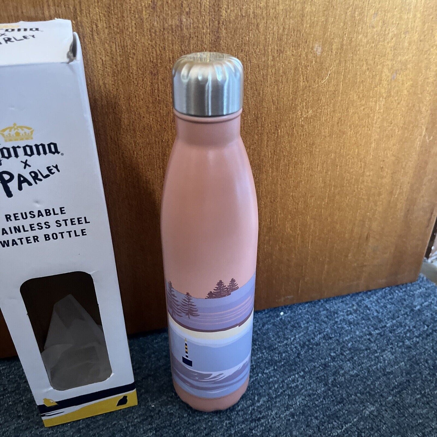 Corona Parley Reusable Stainless Steel Water Bottle 600mL