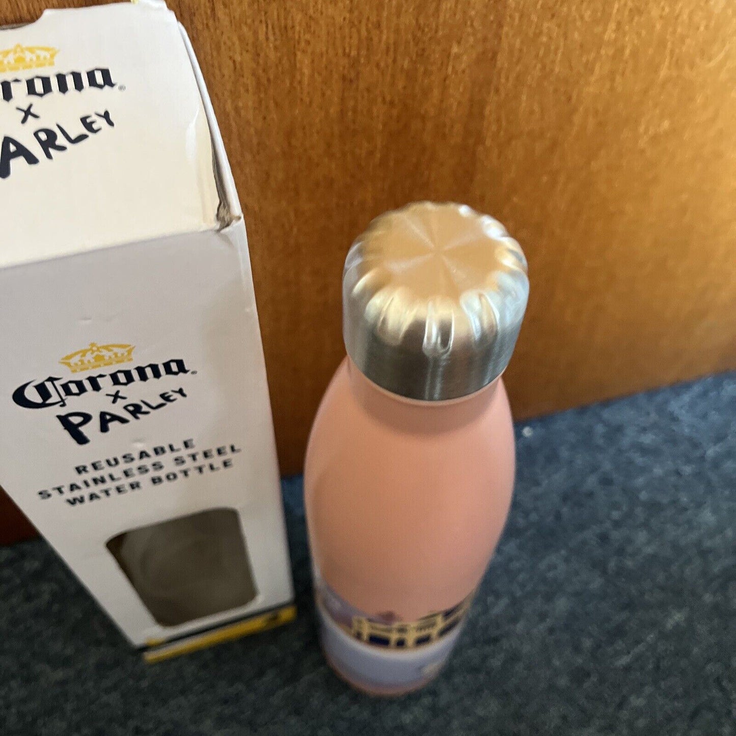 Corona Parley Reusable Stainless Steel Water Bottle 600mL