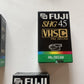 *New Sealed* 3x Fuji Super HG EC- 45 VHS-C Blank Video Tape PAL