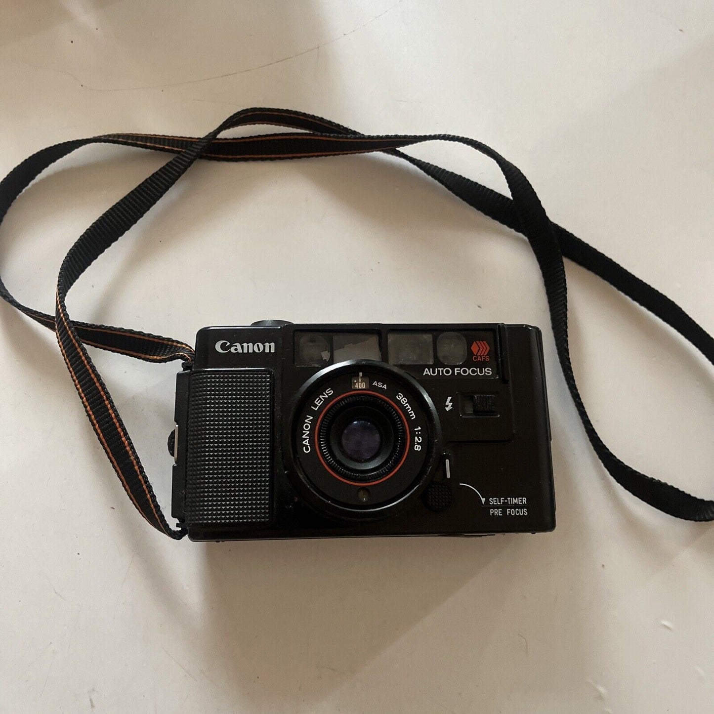 Canon AF35M Film Camera 35mm *works but battery lid broken*