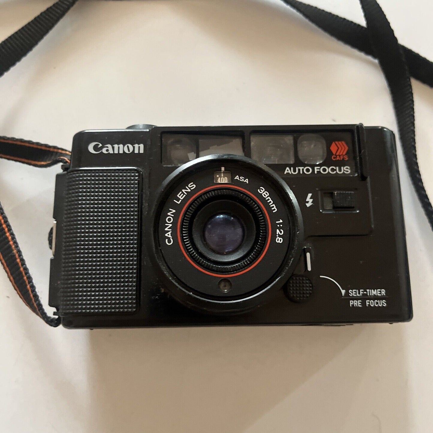 Canon AF35M Film Camera 35mm *works but battery lid broken*