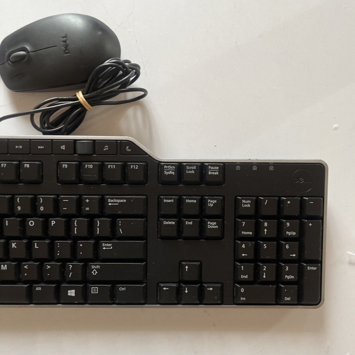 Dell KB22 Multimedia USB Keyboard & Dell MS111-L USB Mouse