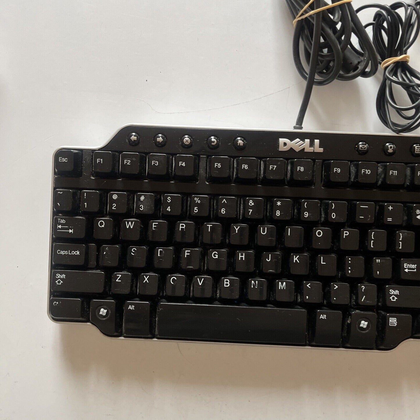 Dell Y-UK-DEL1 USB Keyboard & HP USB Mouse *volume knob missing but still works*