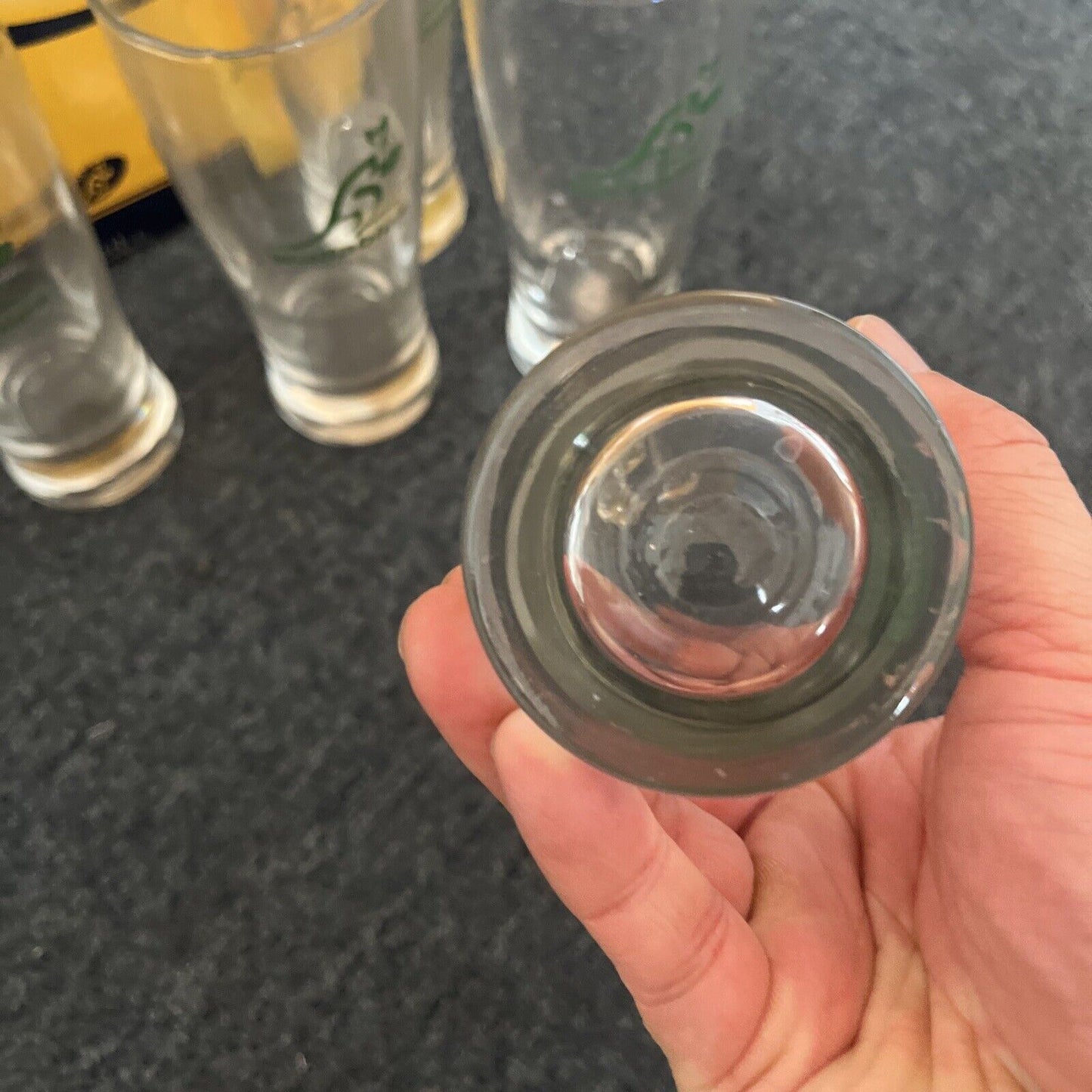 6x Australian Rugby Wallabies Beer Glasses