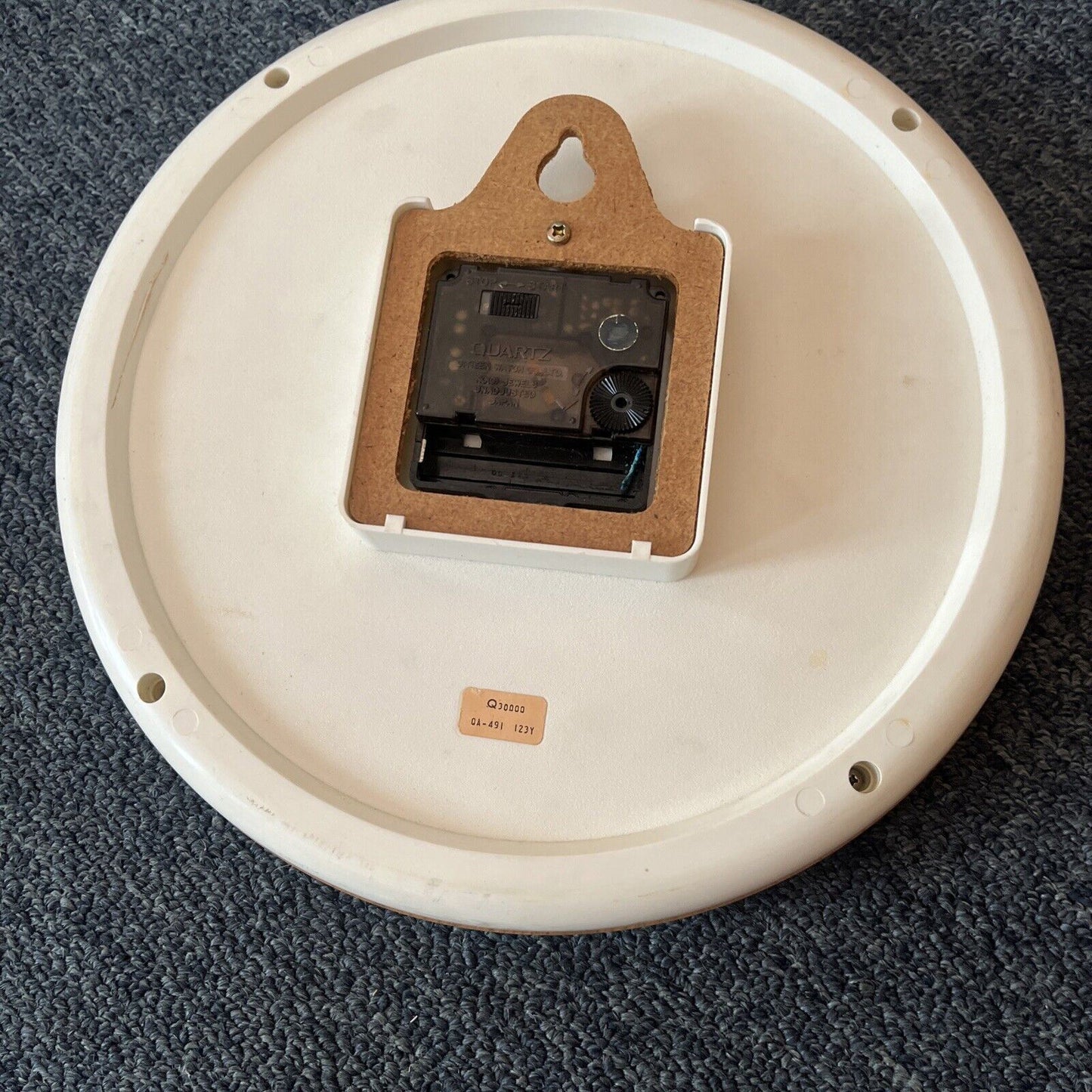 Citizen Wall Clock Wood Style Frame 24cm QA-491