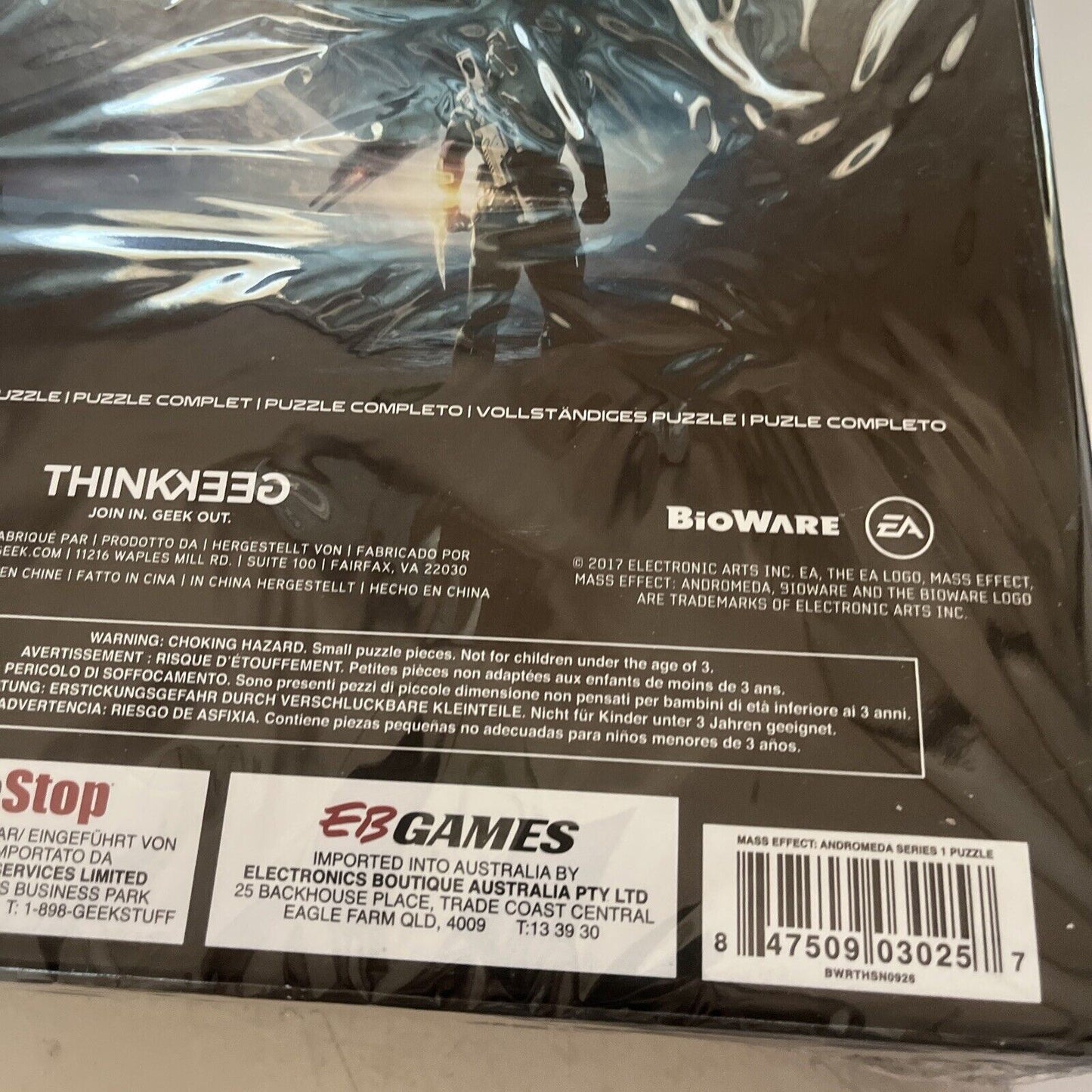 Mass Effect Andromeda Series 1 Jigsaw Puzzle 2017 750 Pieces