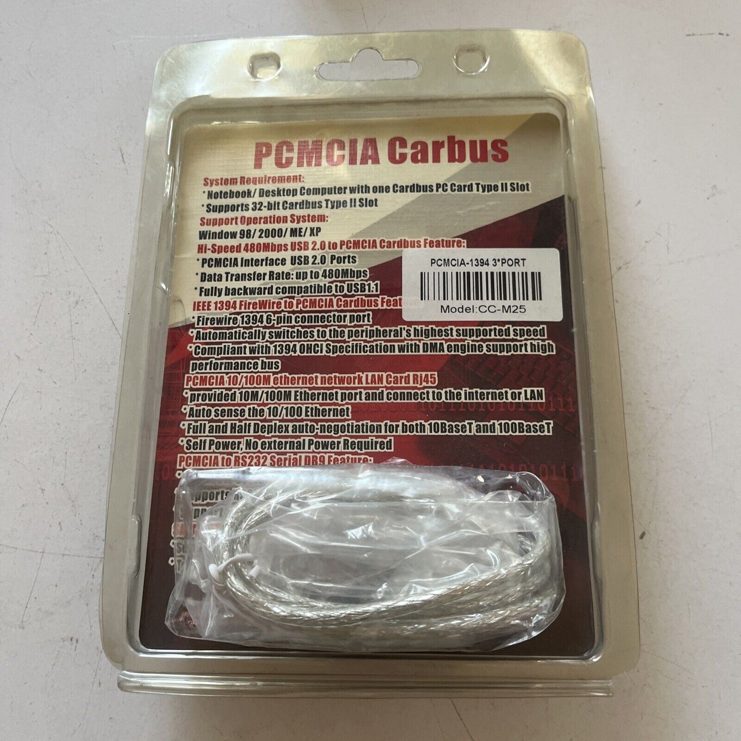 *New* Ritmo PCMCIA Card 3 Ports IEEE 1394