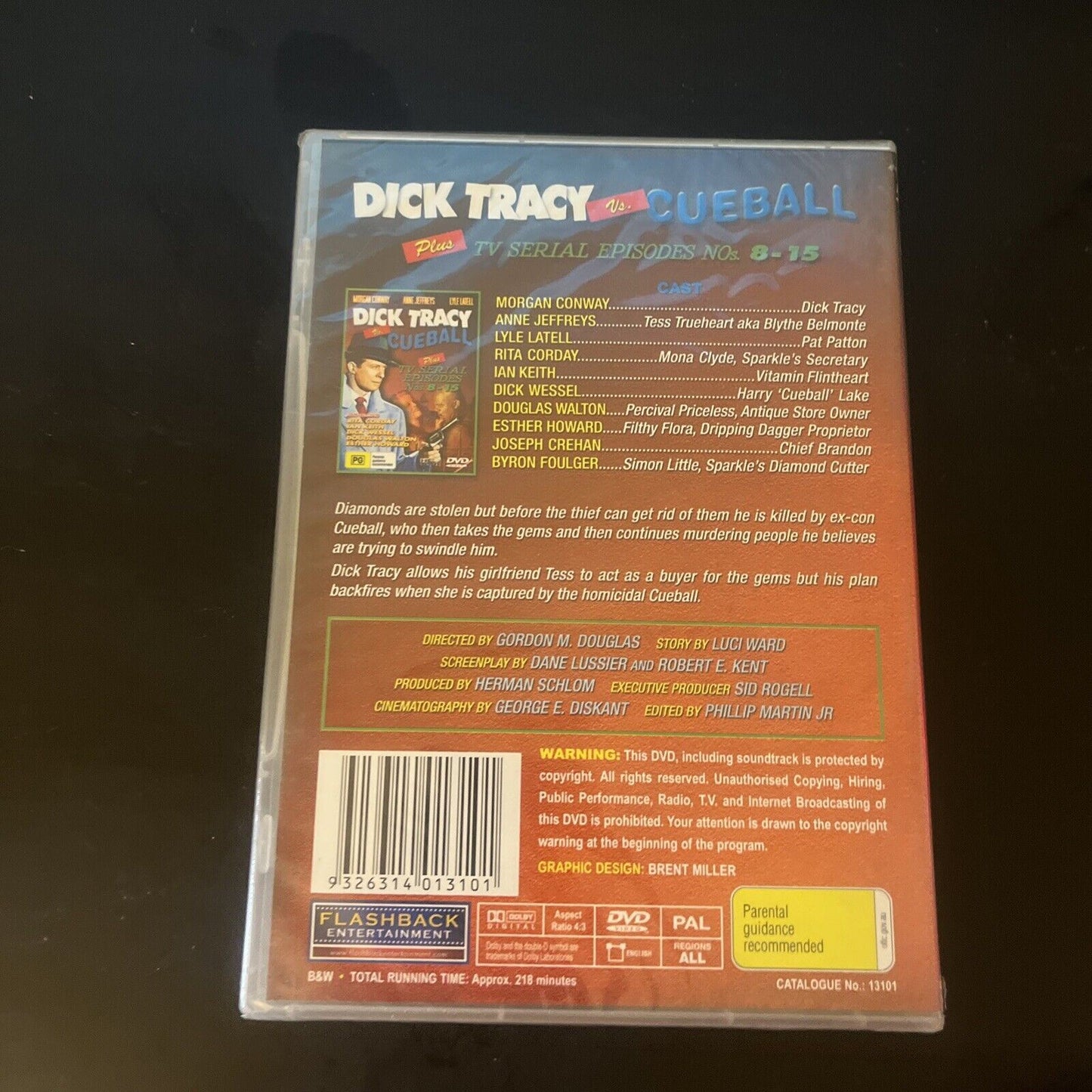 *New Sealed* Dick Tracy Vs Cueball & TV Episodes 8-15 (DVD) All Regions