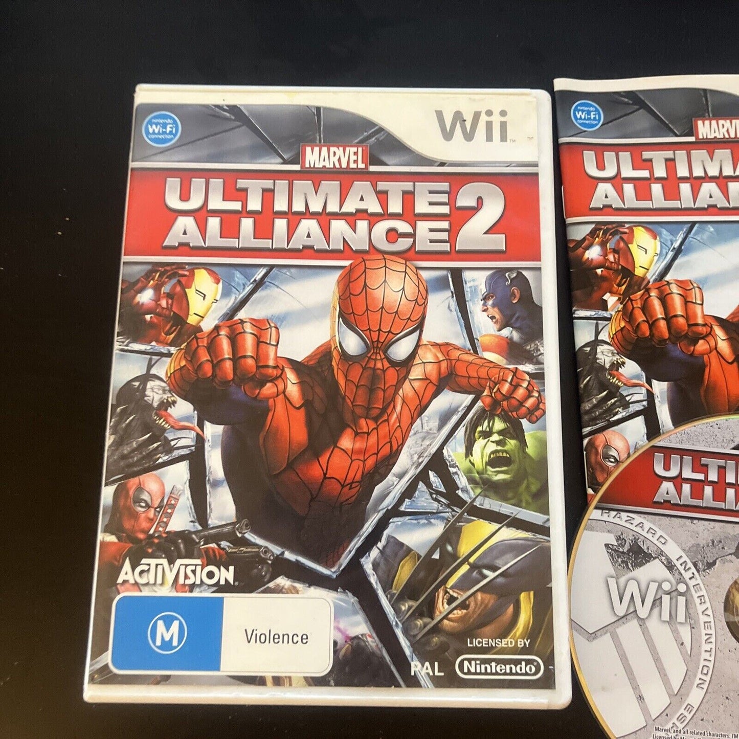 Marvel Ultimate Alliance 2 Nintendo Wii with Manual PAL