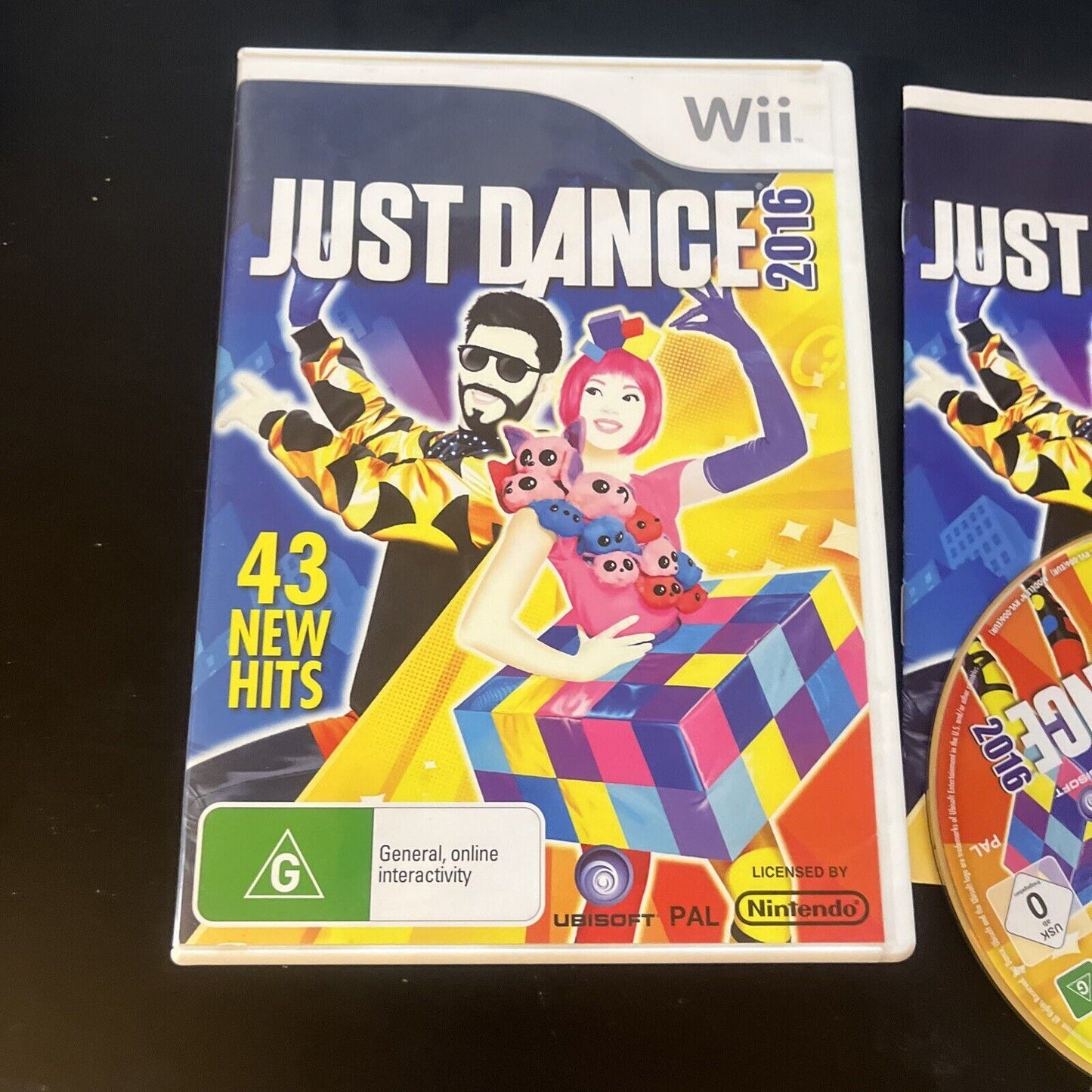Just Dance 2015 & 2016 Nintendo Wii & Wii-U PAL With Manual