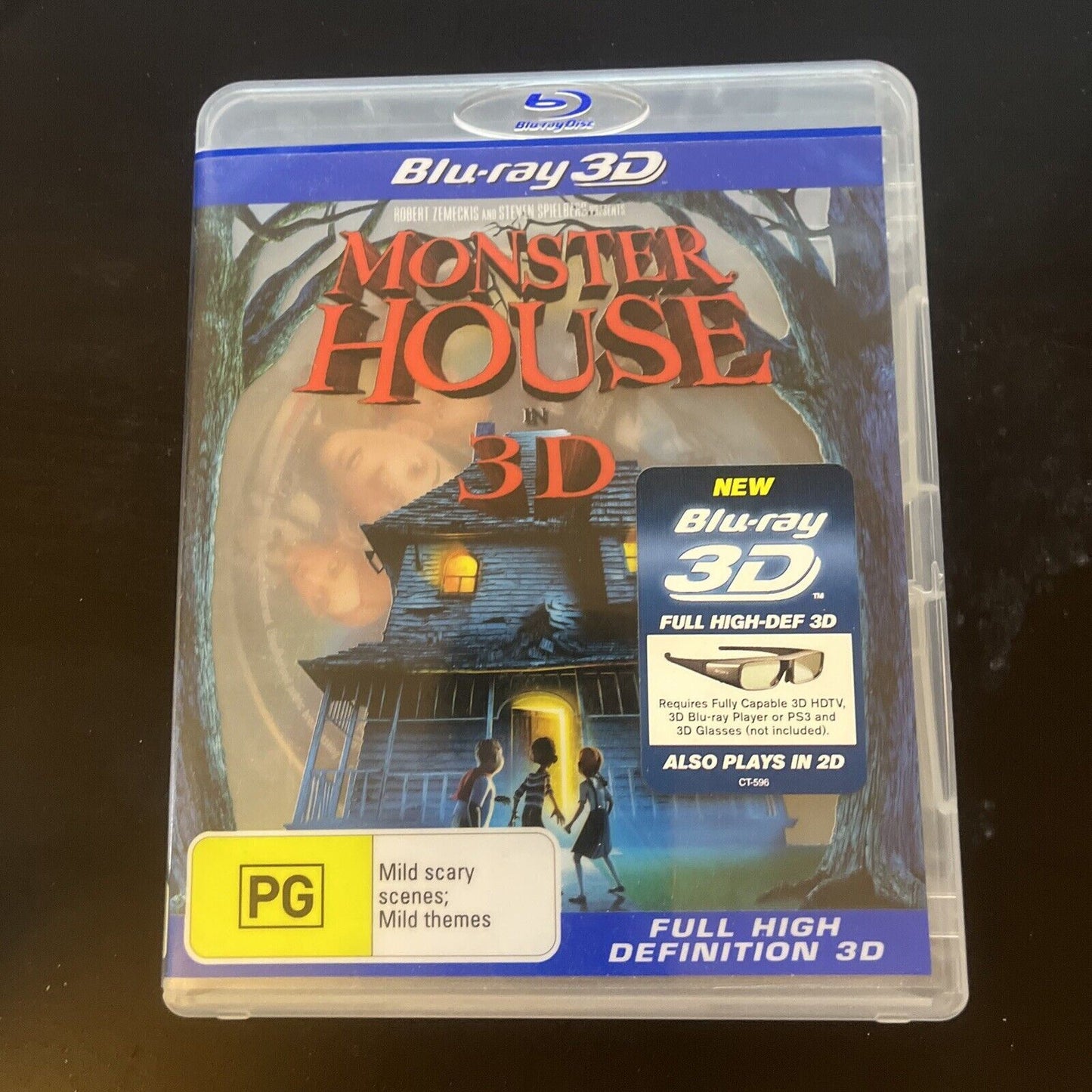 Monster House 3D (Blu-ray 3D, 2006) Steve Buscemi, Maggie Gyllenhaal All Regions