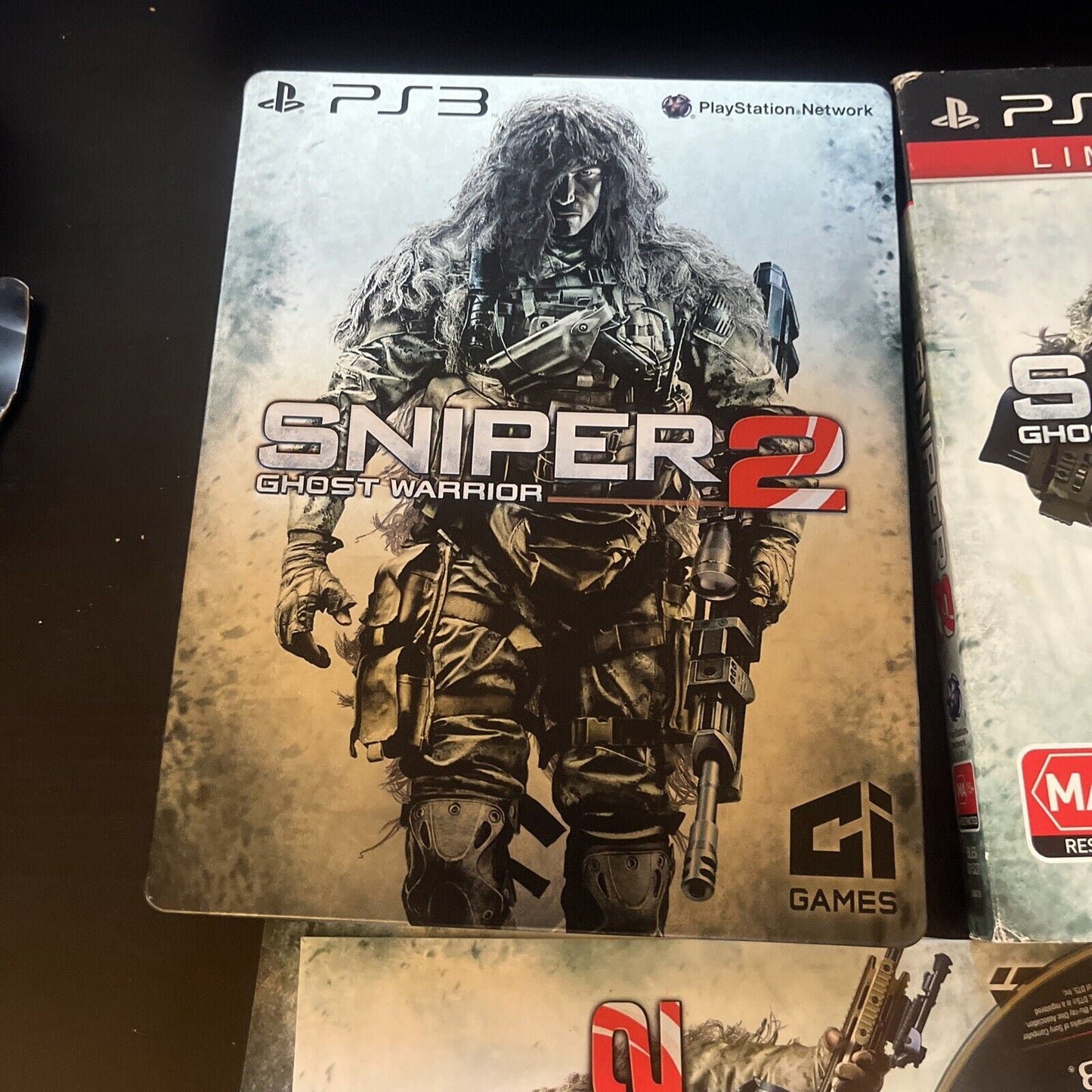 Sniper 2: Ghost Warrior - Limited Edition Steelbook Sony PS3 With Manual