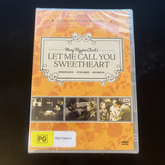 *New Sealed* Let Me Call you Sweetheart (DVD, 1997) All Regions