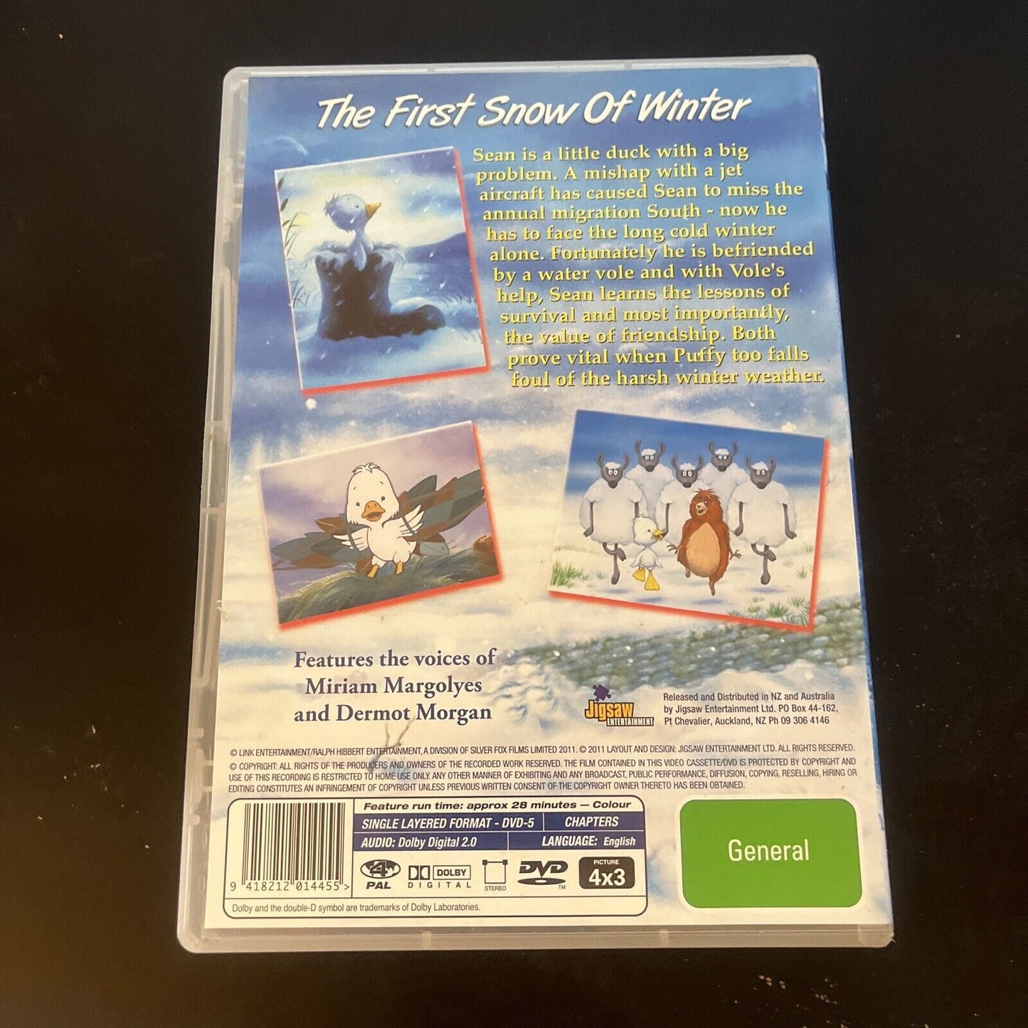 The First Snow of Winter (DVD, 1998) Region 4