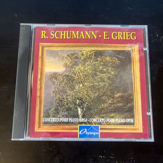 R. Schumann - E. Grieg - Concerto Pour Piano Op. 54 & OP. 16 (CD)