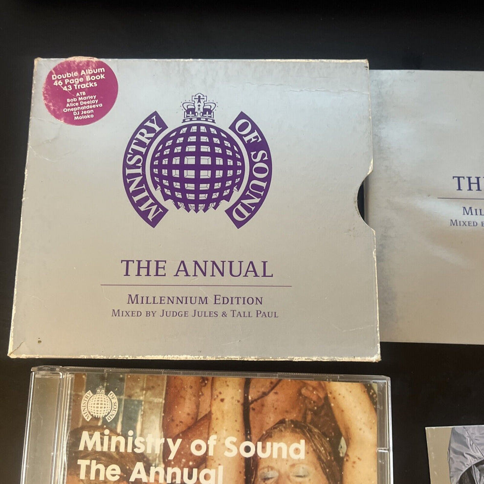 Ministry Of Sound The Annual Millennium Edition CD 2001 2 Disc ministry-of-sound-the-annual-millennium-edition-cd-2001-2-disc