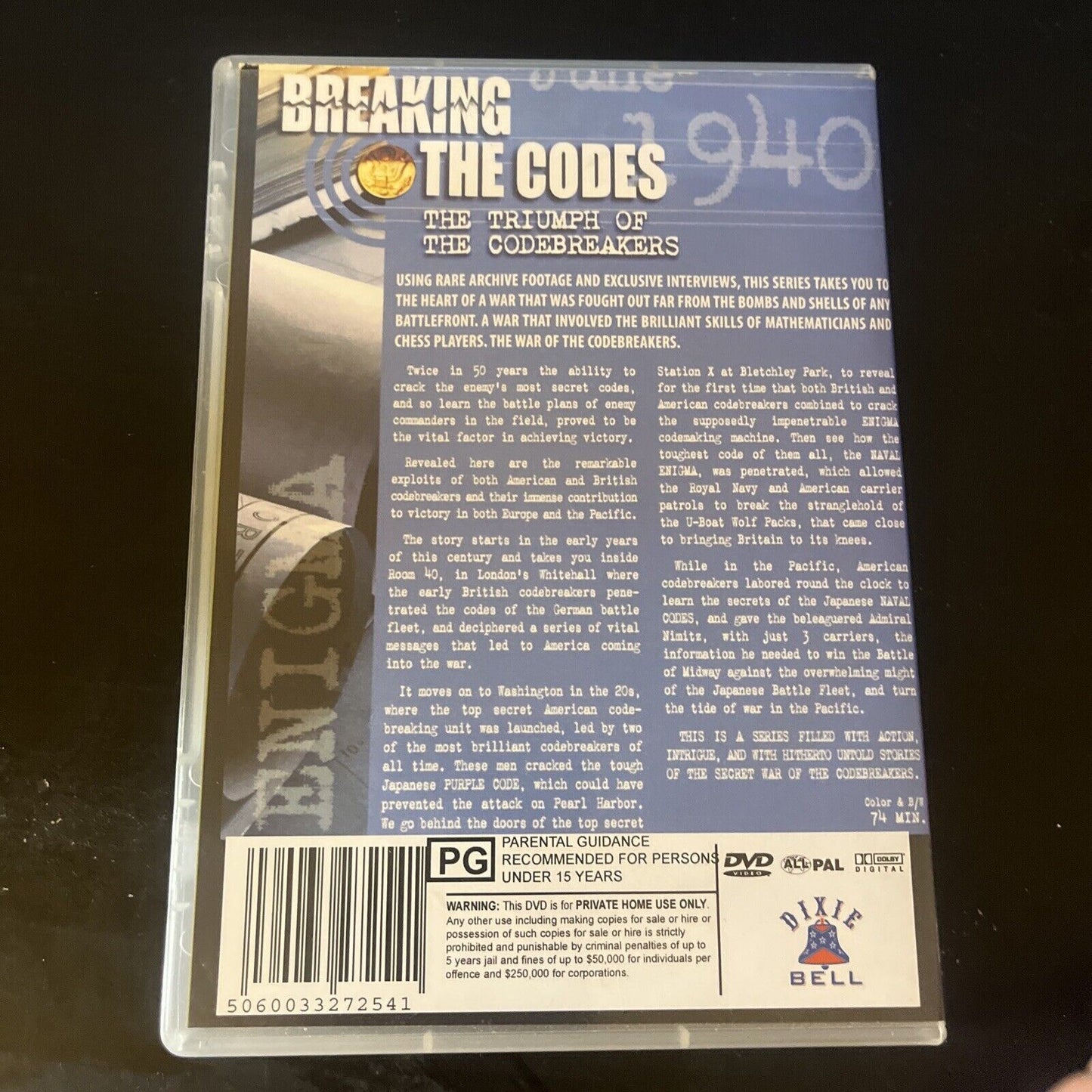 Breaking The Codes - The Triumph Of The Codebreakers (DVD) All Regions